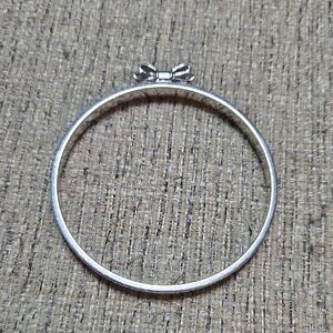 Kate Spade Silver Bracelet with Bow Detail